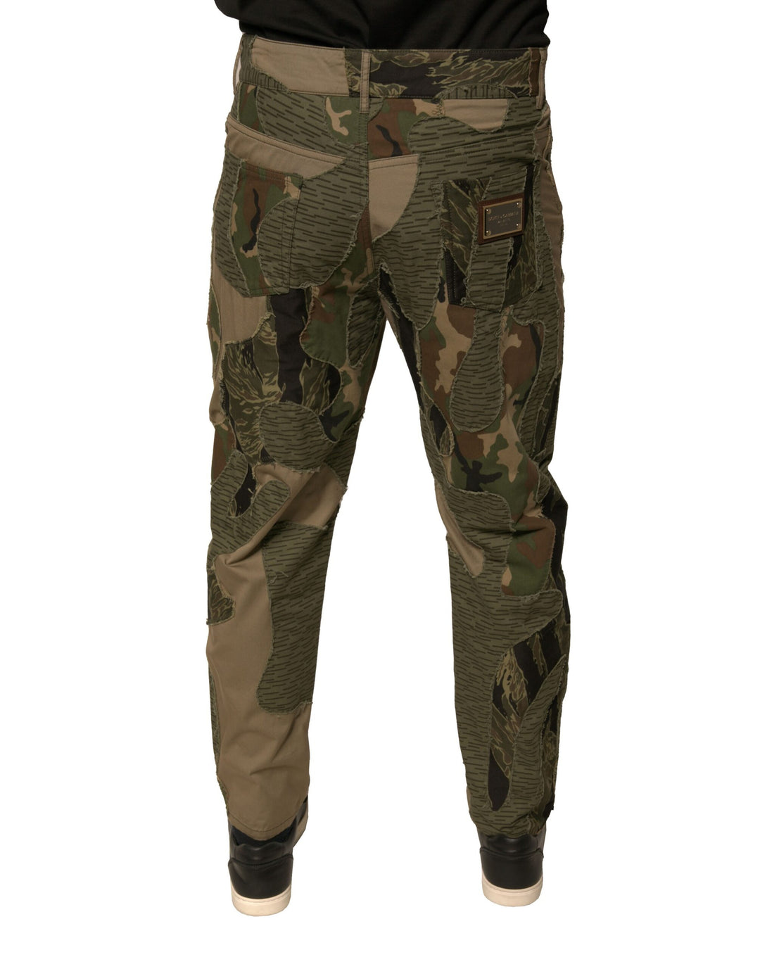 Dolce &amp; Gabbana Sample Sale Dolce &amp; Gabbana Multicolor Camouflage Cotton Pants - | Designer outlet