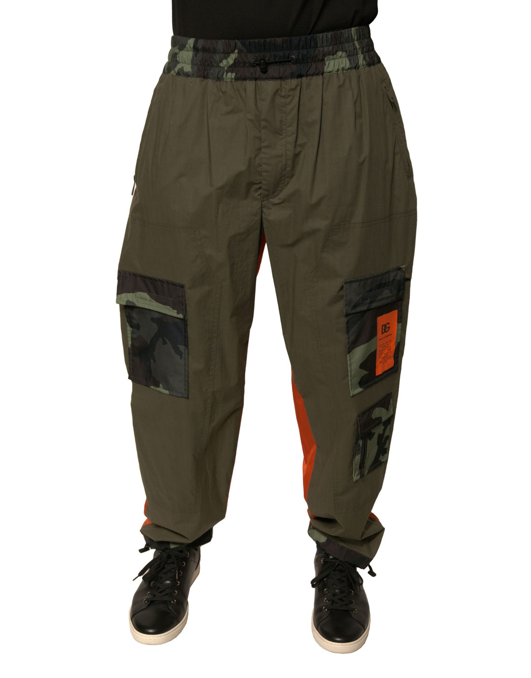Dolce &amp; Gabbana Sample Sale Dolce &amp; Gabbana Multicolor Camouflage Jogger Cargo Pants - | Designer outlet