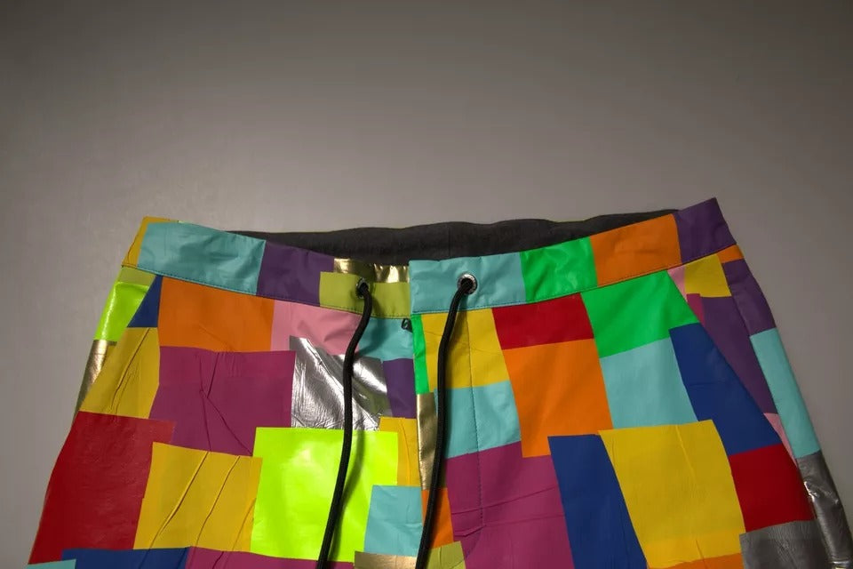 Dolce &amp; Gabbana Sample Sale Dolce &amp; Gabbana Multicolor Cotton Patchwork Men Cargo Pants - | Designer outlet