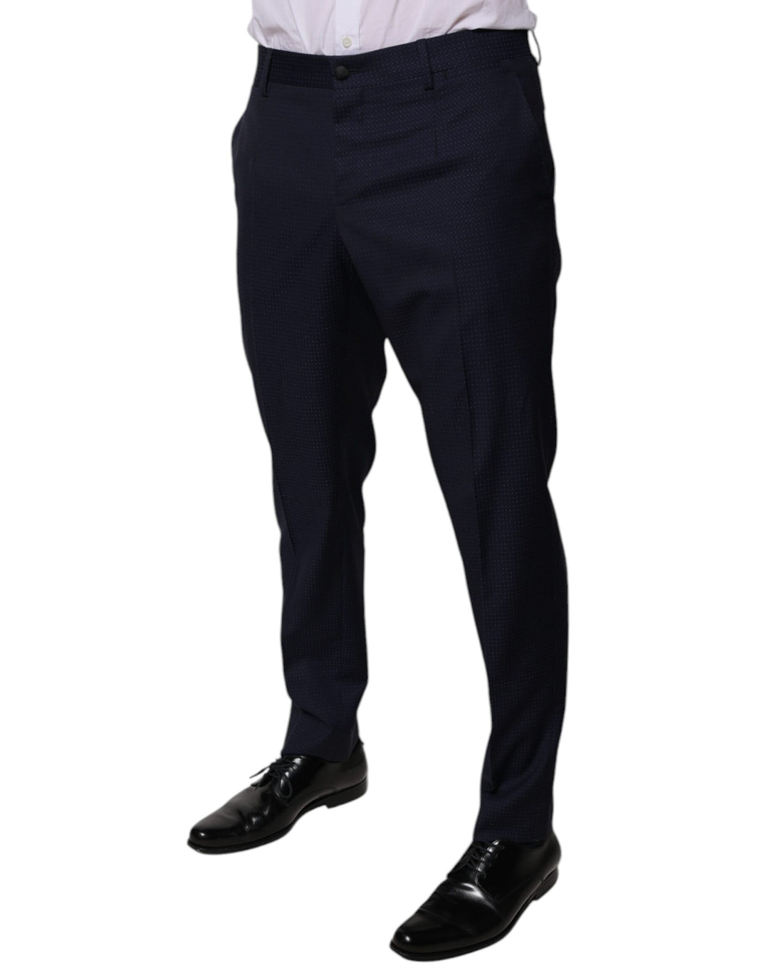 Dolce &amp; Gabbana Sample Sale Dolce &amp; Gabbana Dark Blue Cotton Men Dress Pants - | Designer outlet