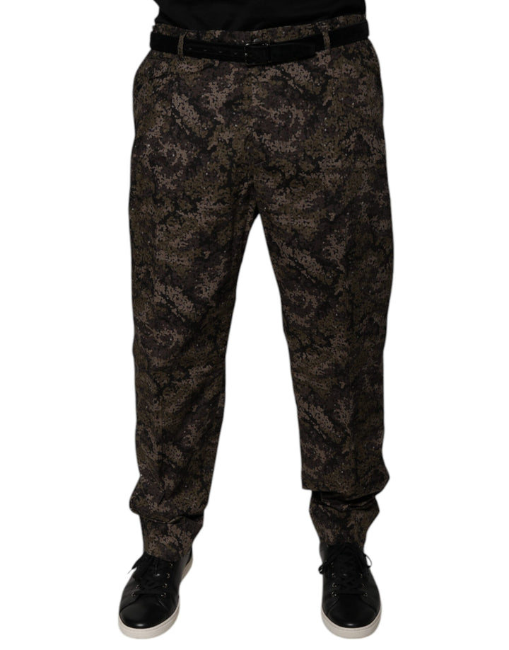 Dolce &amp; Gabbana Sample Sale Dolce &amp; Gabbana Multicolor Camouflage Men Dress Pants - | Designer outlet