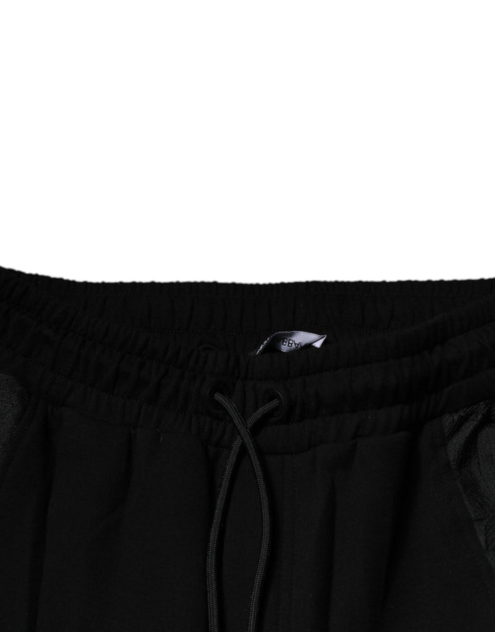 Dolce &amp; Gabbana Black Leopard Slim Fit Jogger Pants by Dolce &amp; Gabbana outlet now on sale