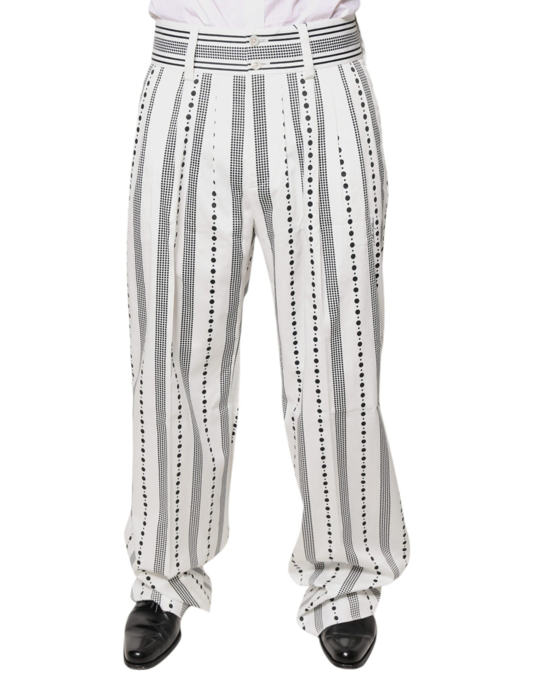 Dolce &amp; Gabbana White Straight Formal Dress Pants by Dolce &amp; Gabbana outlet now on sale