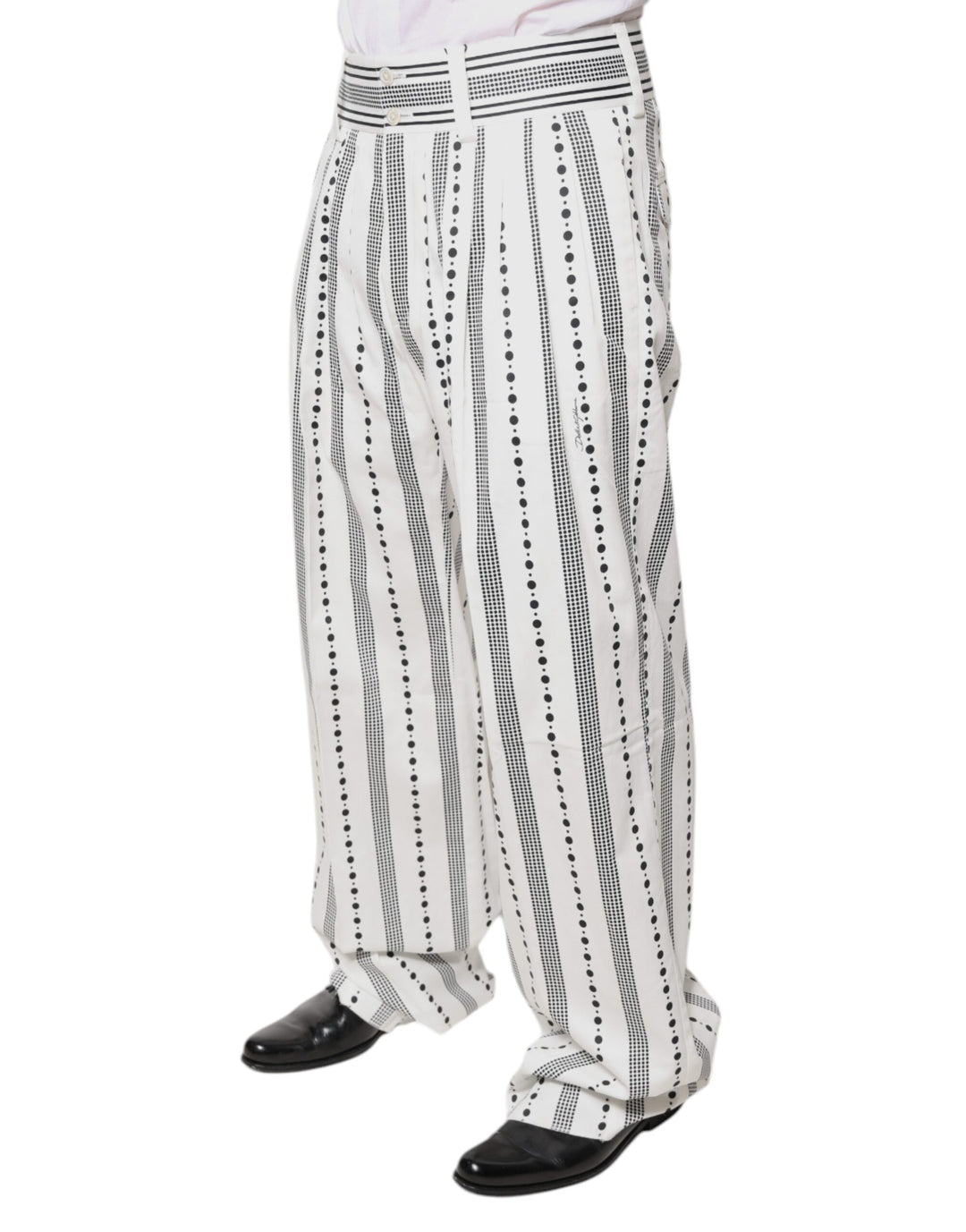 Dolce &amp; Gabbana Sample Sale Dolce &amp; Gabbana White Straight Formal Dress Pants - | Designer outlet