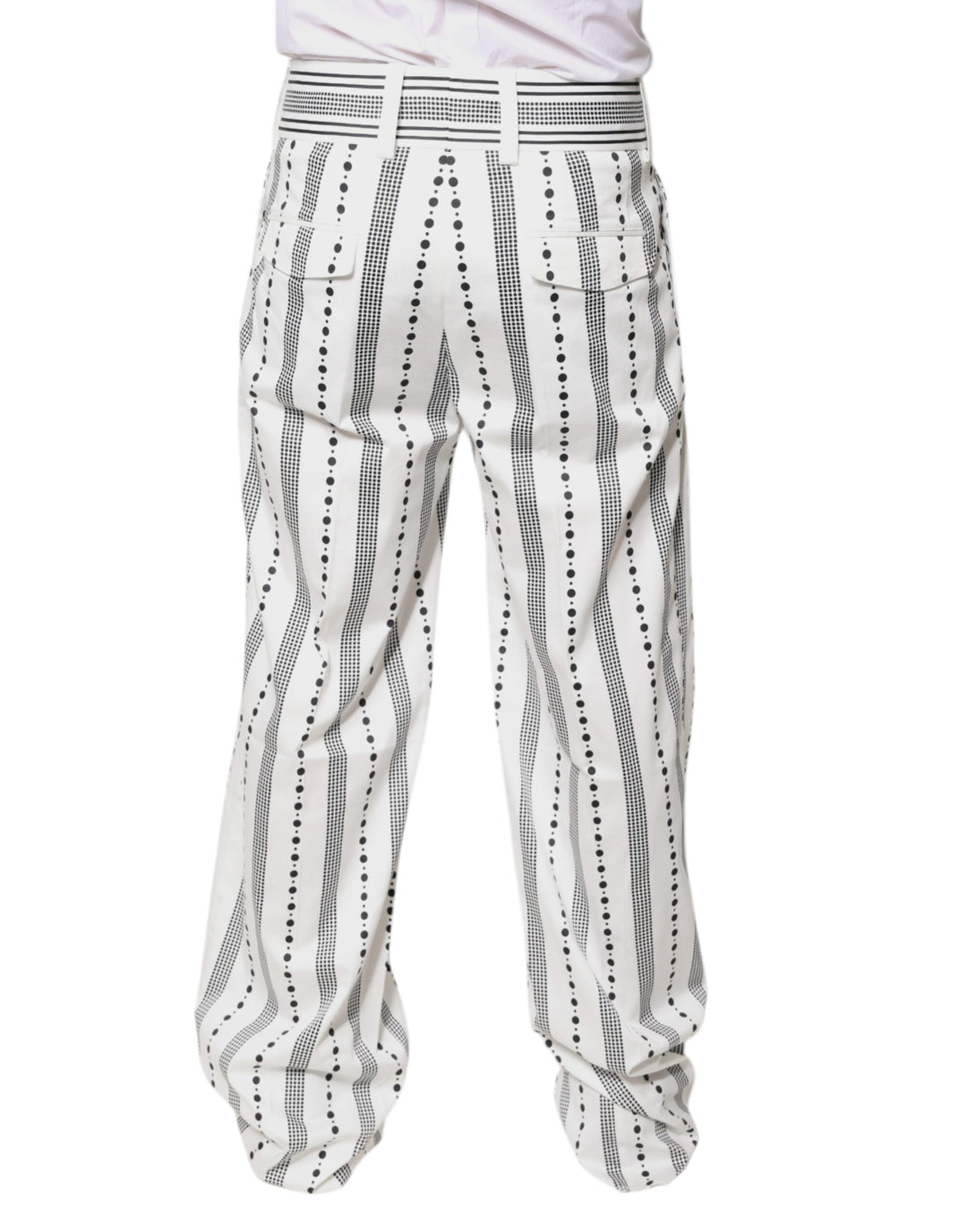 Dolce &amp; Gabbana White Straight Formal Dress Pants by Dolce &amp; Gabbana outlet now on sale