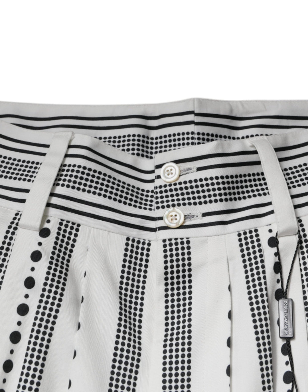 Dolce &amp; Gabbana White Straight Formal Dress Pants by Dolce &amp; Gabbana outlet now on sale