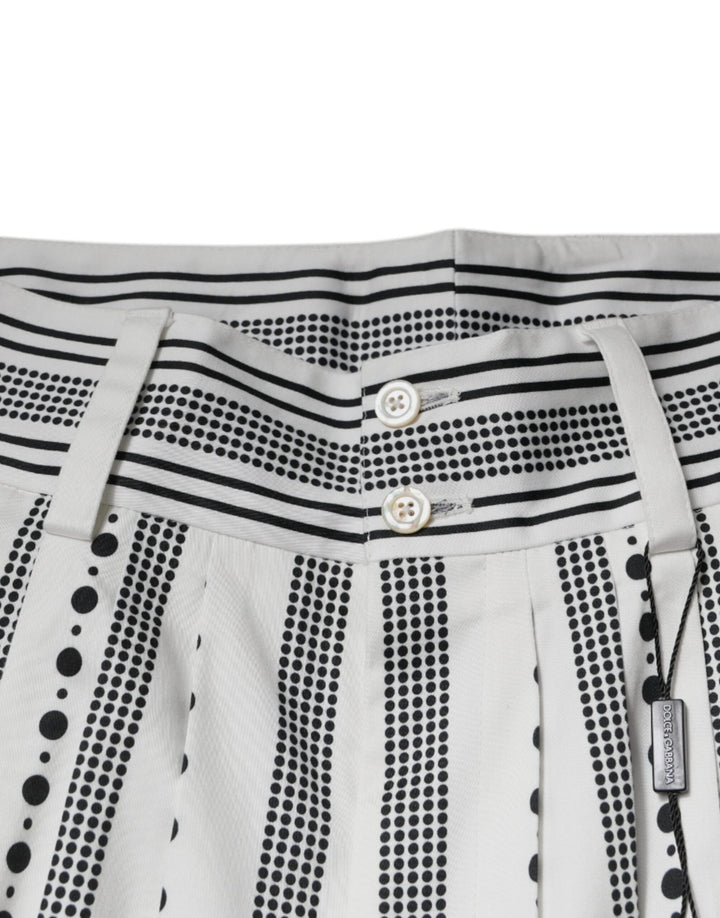 Dolce &amp; Gabbana White Straight Formal Dress Pants by Dolce &amp; Gabbana outlet now on sale