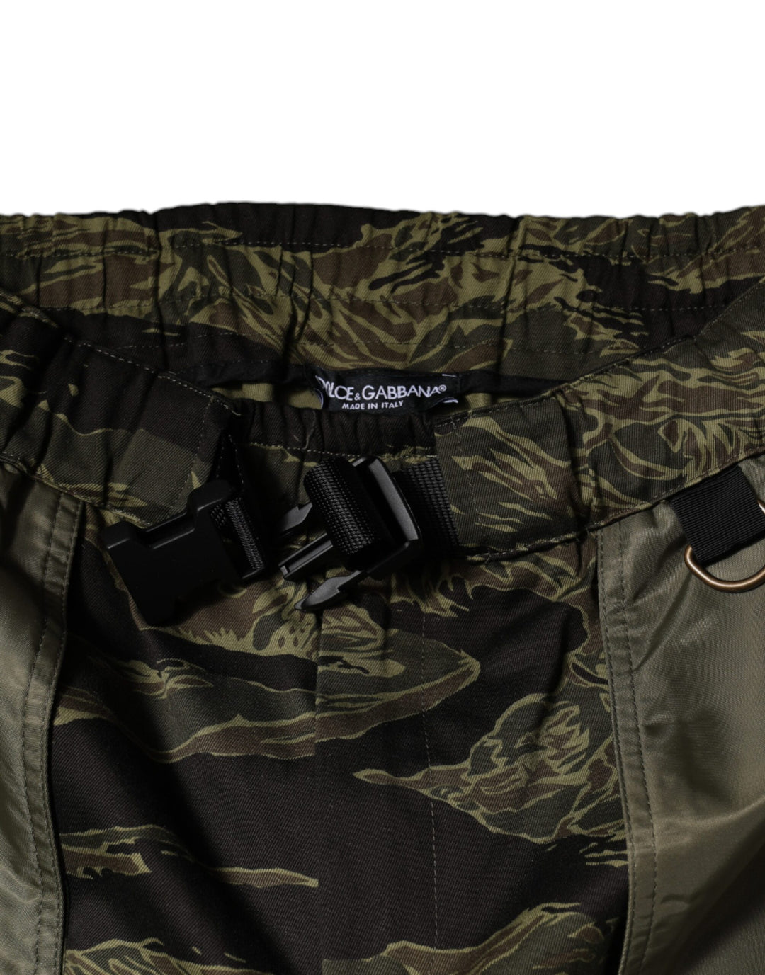 Dolce &amp; Gabbana Sample Sale Dolce &amp; Gabbana Green Cotton Jogger Cargo Pants - | Designer outlet
