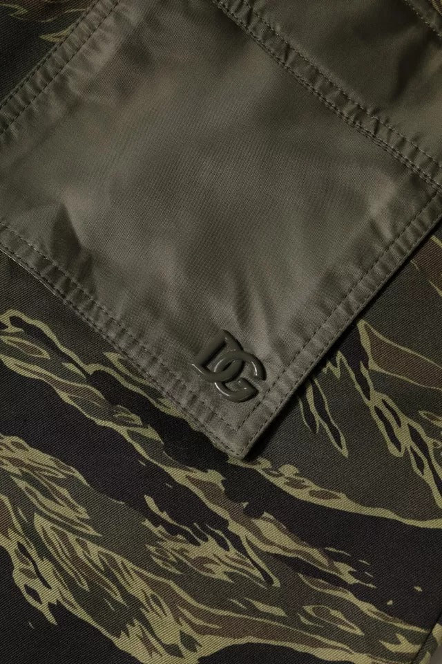 Dolce &amp; Gabbana Sample Sale Dolce &amp; Gabbana Green Cotton Jogger Cargo Pants - | Designer outlet