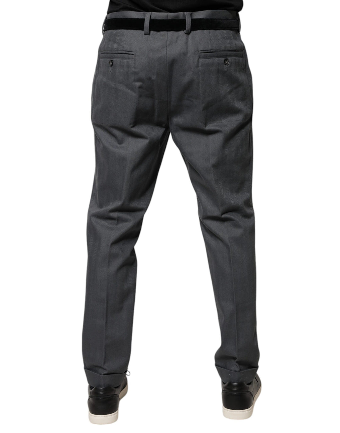 Dolce &amp; Gabbana Sample Sale Dolce &amp; Gabbana Gray Tapered Formal Dress Pants - | Designer outlet