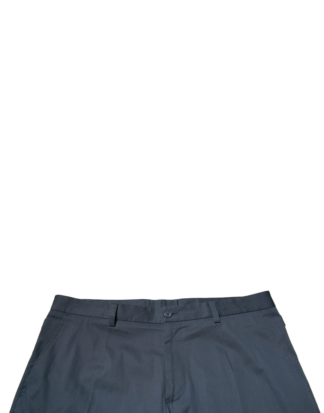 Dolce &amp; Gabbana Sample Sale Dolce &amp; Gabbana Blue Cotton Men Skinny Dress Pants - | Designer outlet