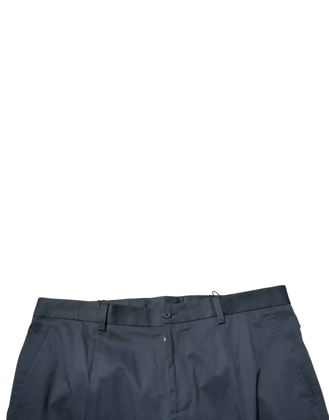 Dolce &amp; Gabbana Sample Sale Dolce &amp; Gabbana Dark Blue Cotton Stretch Skinny Men Dress Pants - | Designer outlet