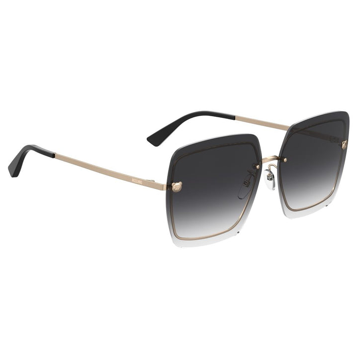 Moschino Gray Metal Sunglasses