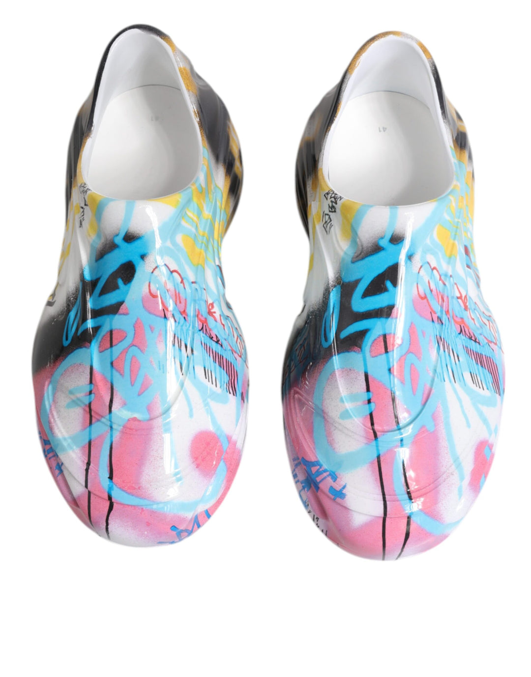 Dolce &amp; Gabbana Sample Sale Dolce &amp; Gabbana Multicolor Graffiti Daymaster Sneakers Shoes - | Designer outlet