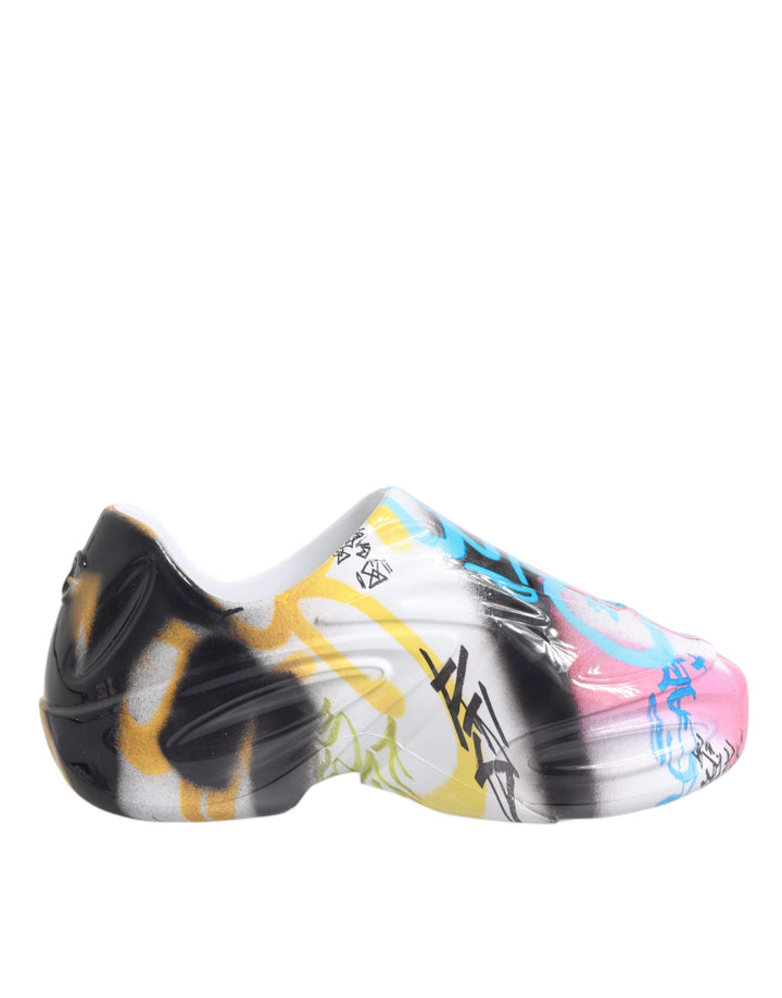 Dolce &amp; Gabbana Sample Sale Dolce &amp; Gabbana Multicolor Graffiti Daymaster Sneakers Shoes - | Designer outlet