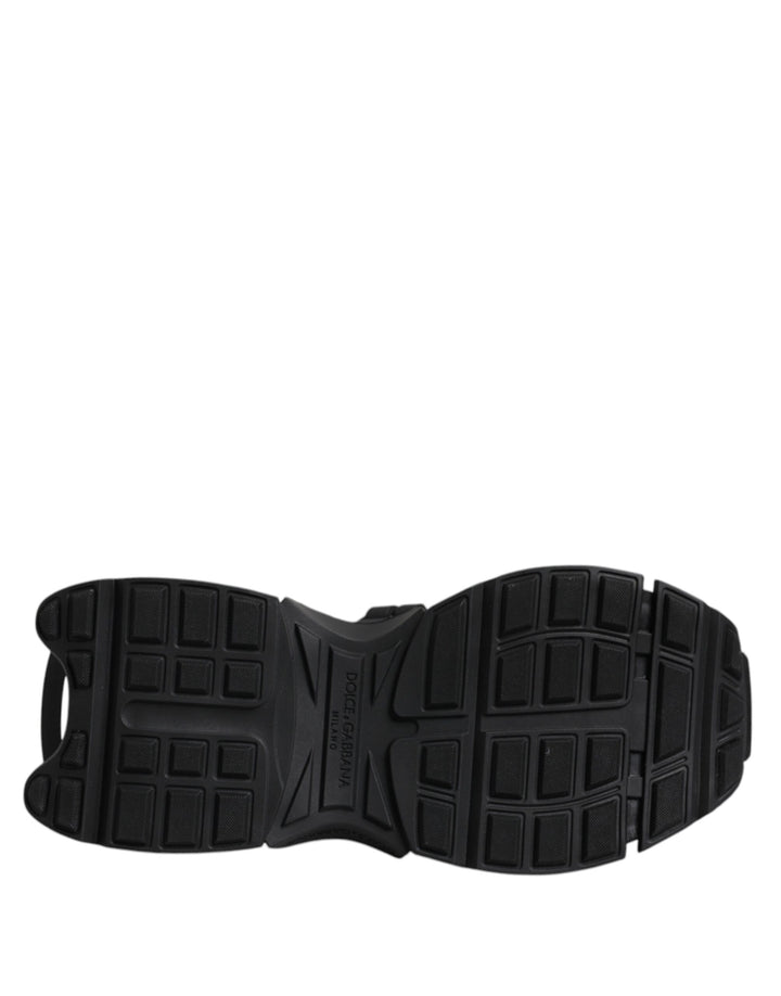 Dolce &amp; Gabbana Sample Sale Dolce &amp; Gabbana Black Low Top Space Lace Up Sneakers Shoes - | Designer outlet