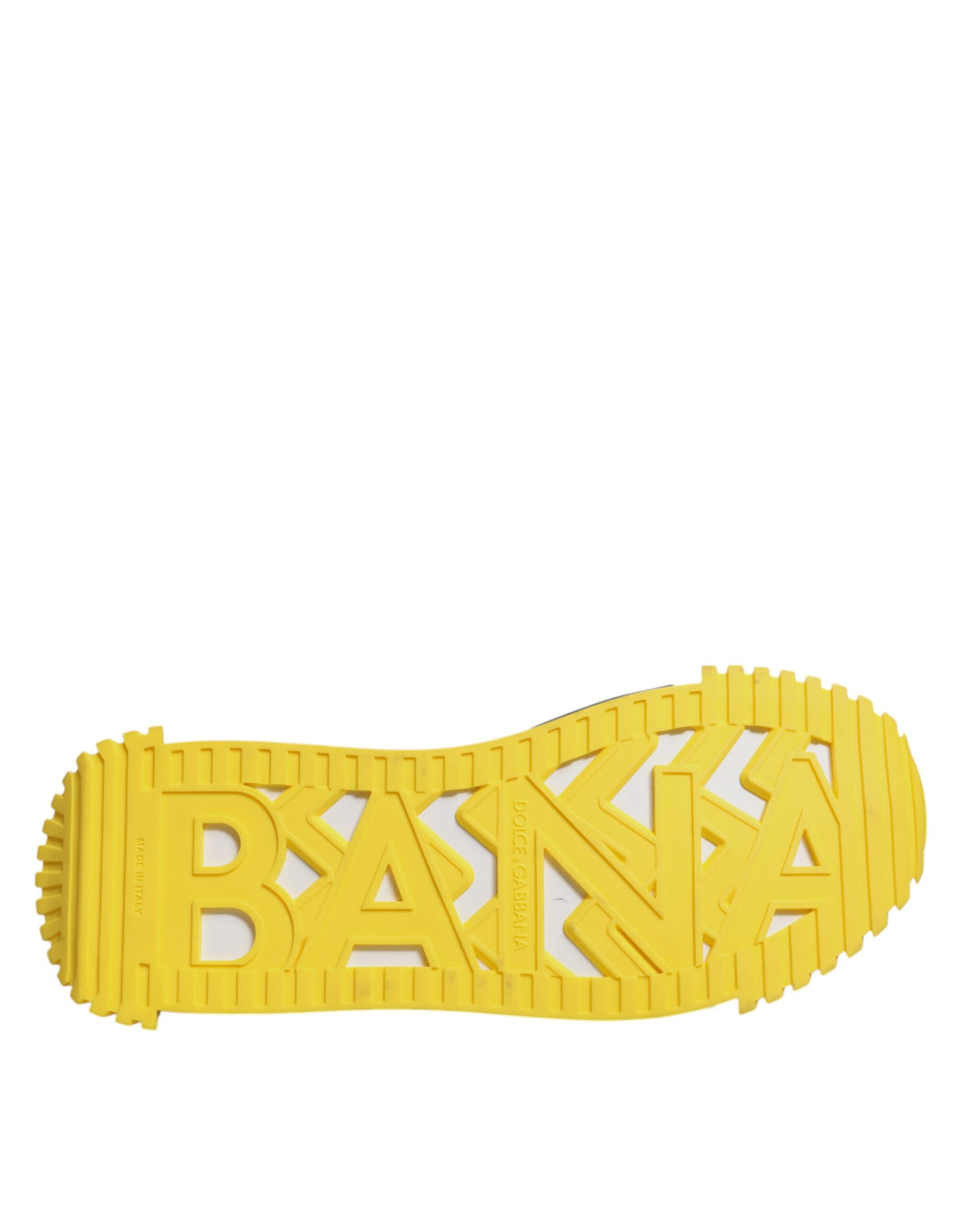 Dolce &amp; Gabbana Black Yellow Low Top NS1 Sneakers Shoes by Dolce &amp; Gabbana outlet now on sale