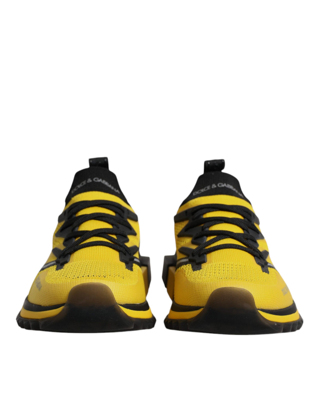 Dolce &amp; Gabbana Sample Sale Dolce &amp; Gabbana Yellow SORRENTO Sport Stretch Sneakers Shoes - | Designer outlet