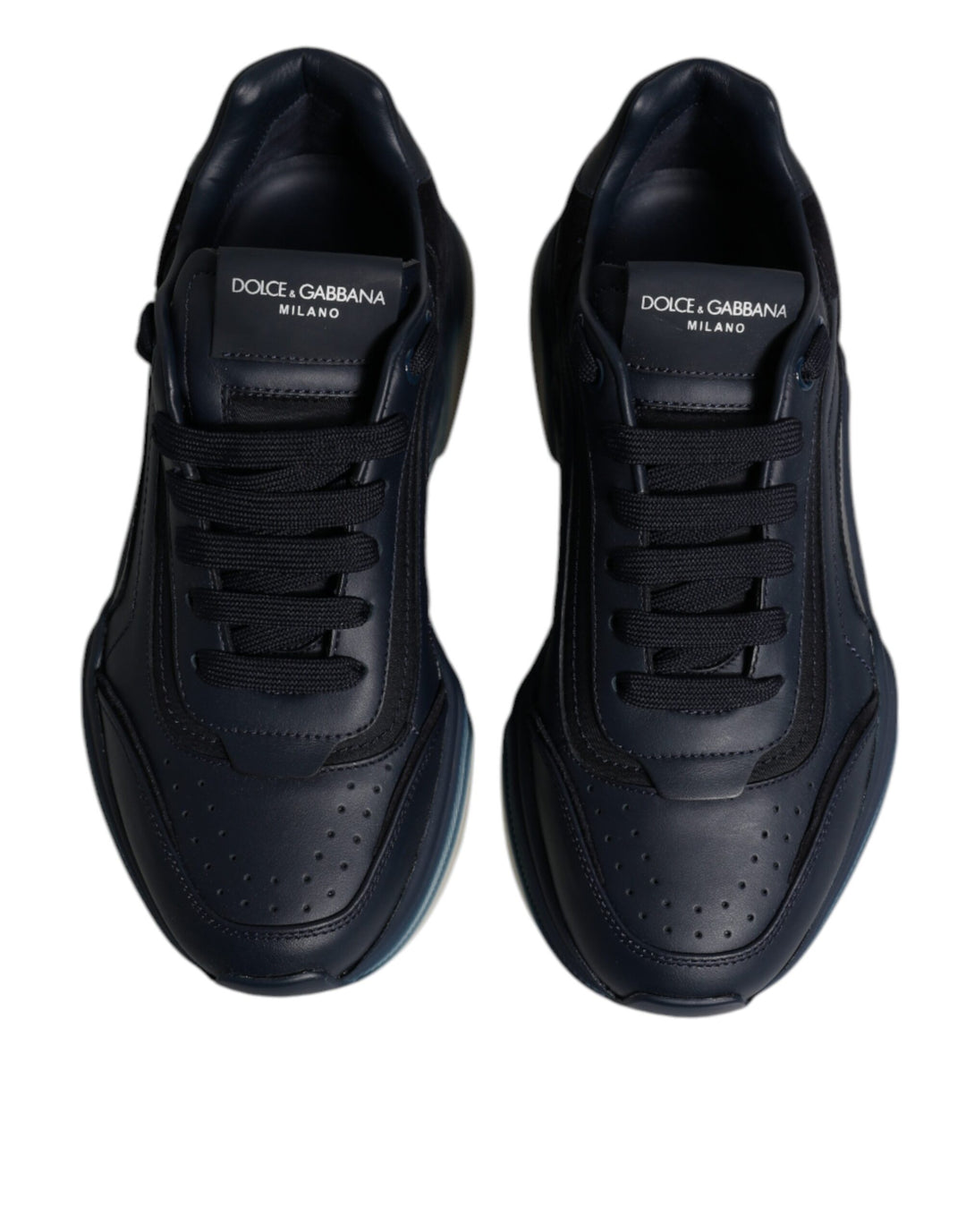 Dolce &amp; Gabbana Sample Sale Dolce &amp; Gabbana Navy Blue Daymaster Low Top Men Sneakers Shoes - | Designer outlet