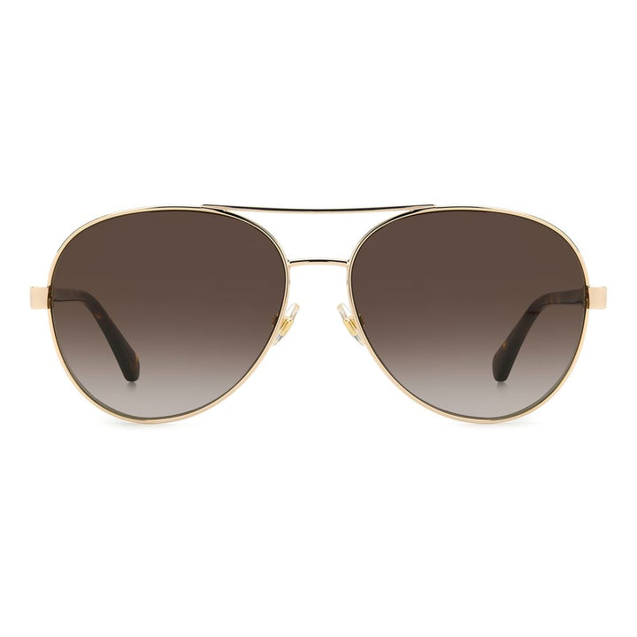 Kate Spade Gold Metal Sunglasses