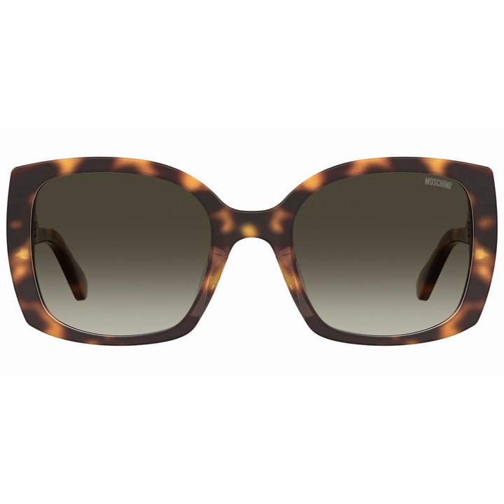 Moschino Brown Acetate Sunglasses