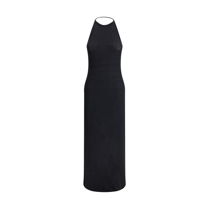 Saint Laurent American neckline long Dress