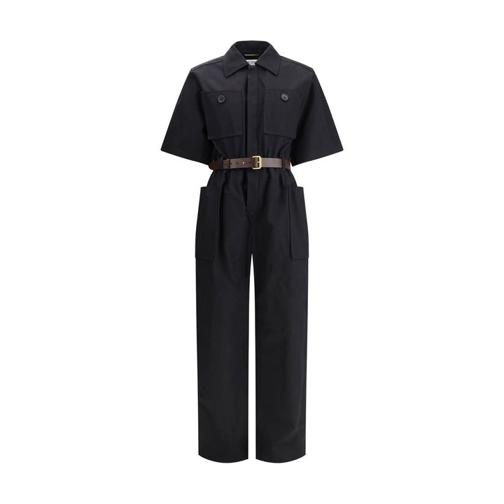 Saint Laurent Short-sleeved Jumpsuit