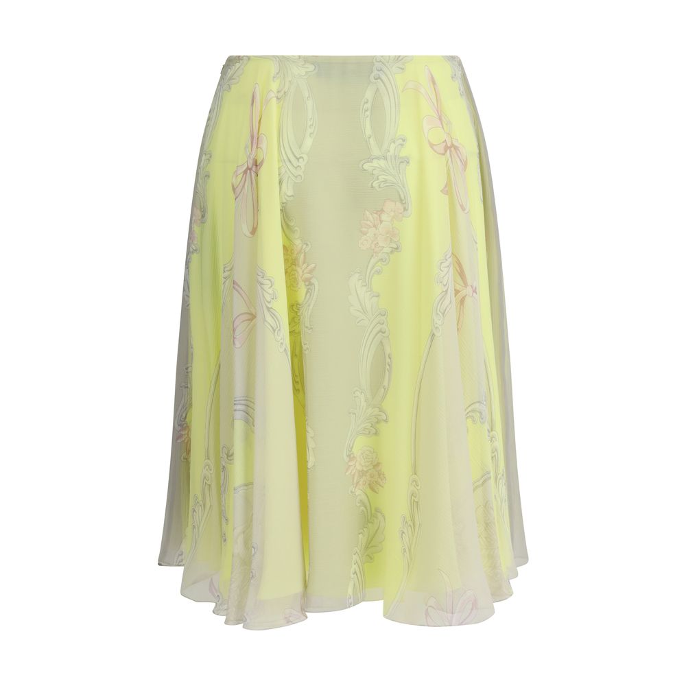 Versace Medusa Midi Skirt