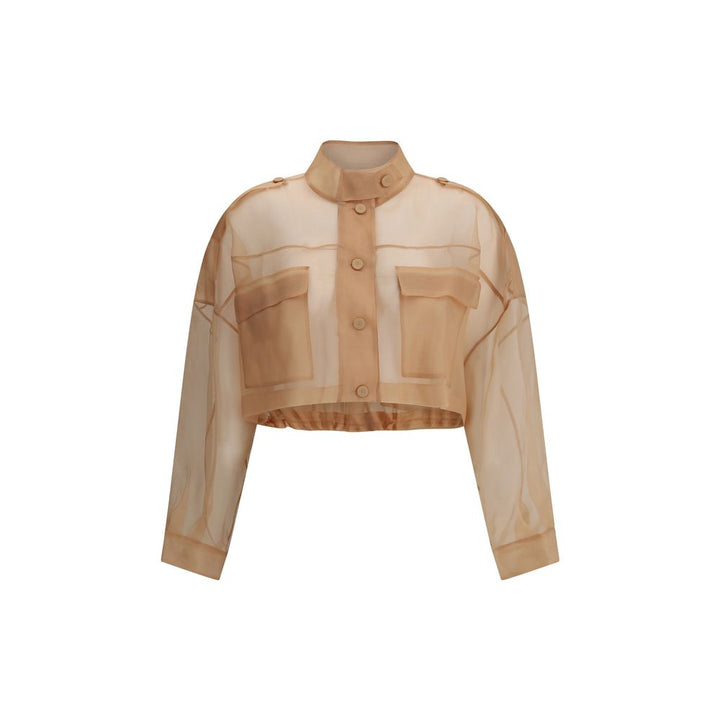 PINKO Semi-sheer cropped Jacket