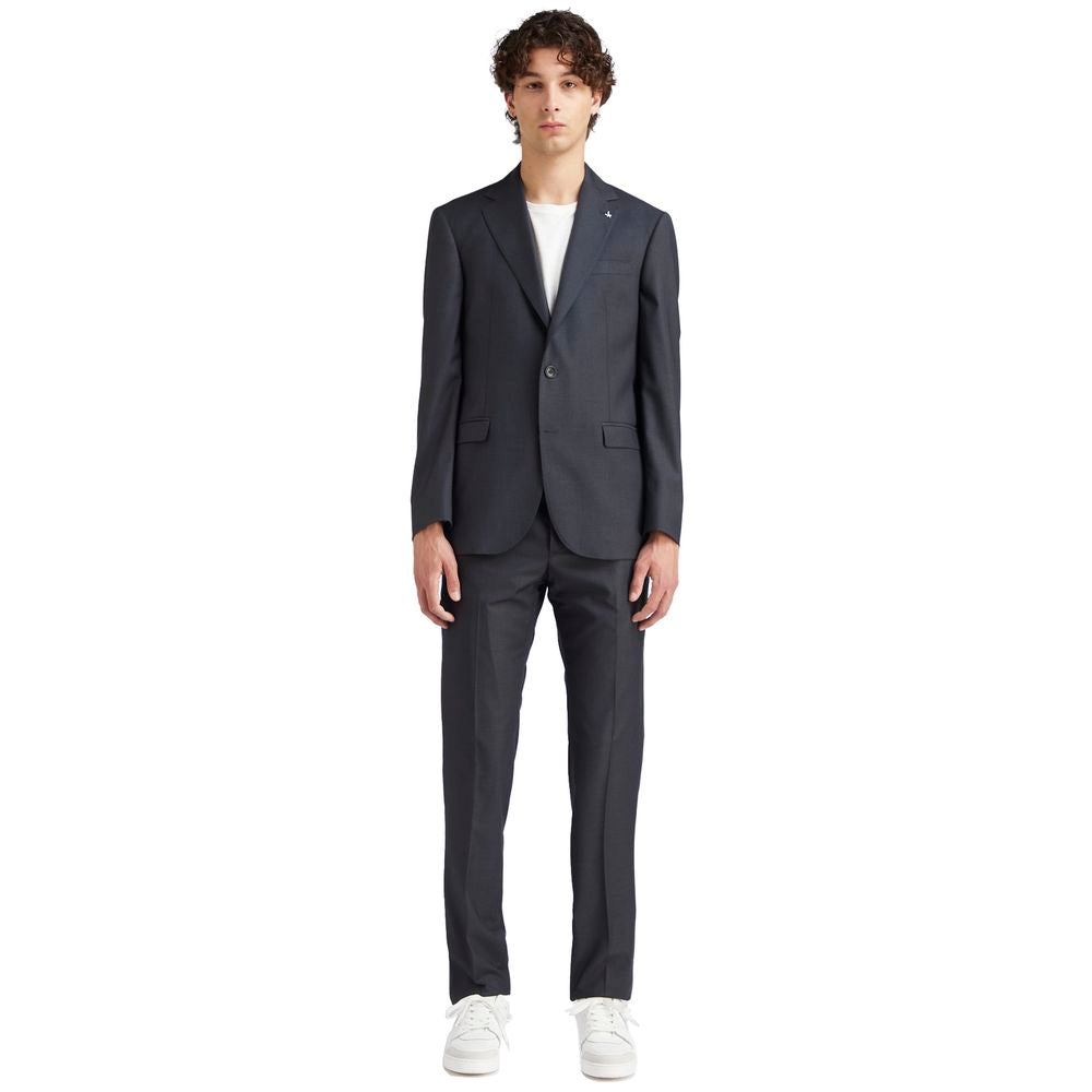 AT.P.CO Gray Polyester Suit