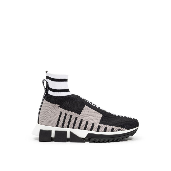 Dolce &amp; Gabbana Sample Sale Dolce &amp; Gabbana Black Fabric Sneaker - | Designer outlet