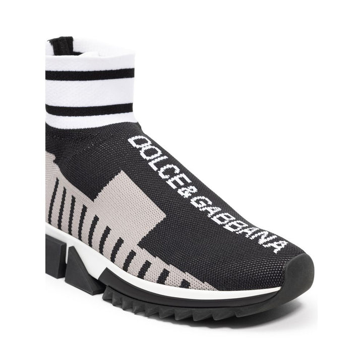 Dolce &amp; Gabbana Sample Sale Dolce &amp; Gabbana Black Fabric Sneaker - | Designer outlet