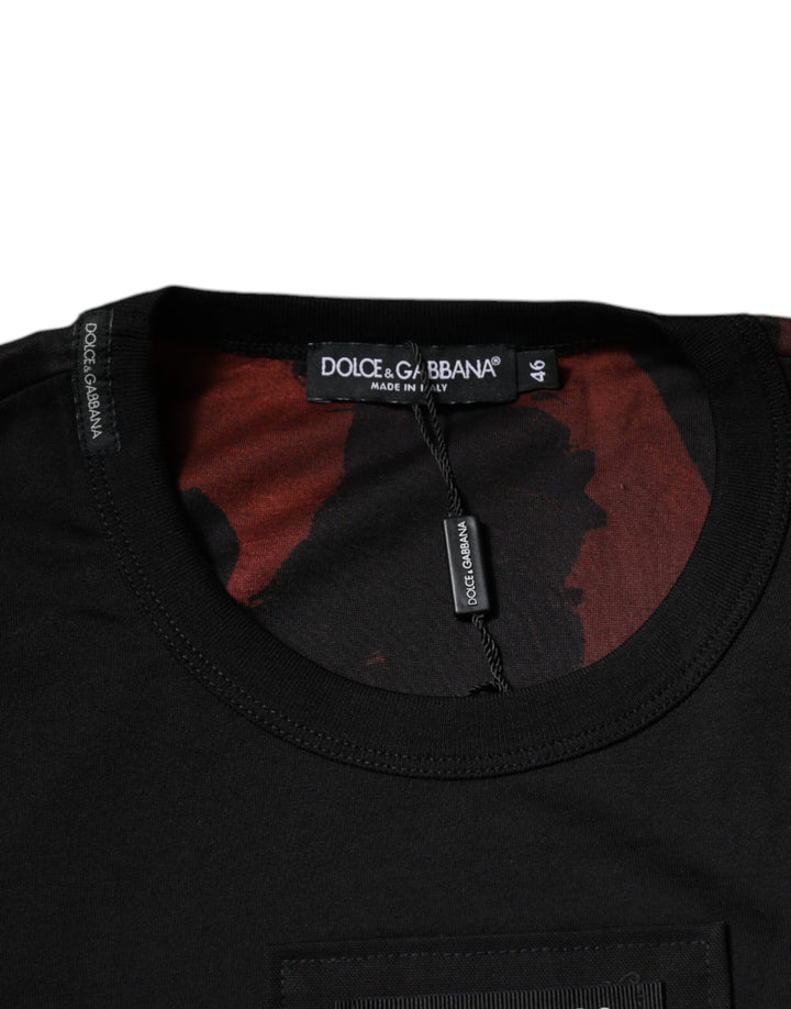 Dolce &amp; Gabbana Sample Sale Dolce &amp; Gabbana Multicolor Camouflage Crew Neck T-shirt - | Designer outlet