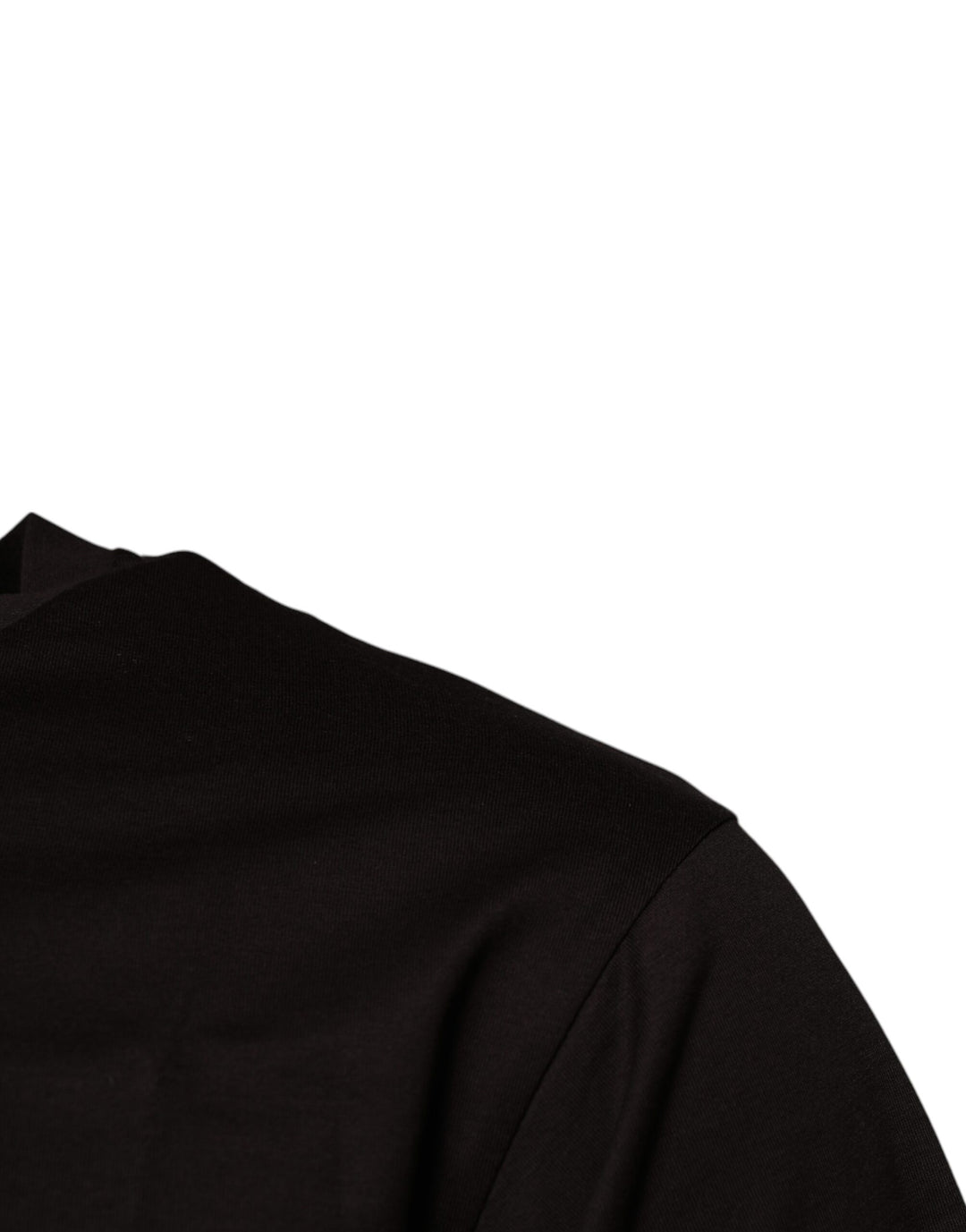 Dolce &amp; Gabbana Sample Sale Dolce &amp; Gabbana Dark Brown Logo Cotton Crew Neck T-shirt - | Designer outlet