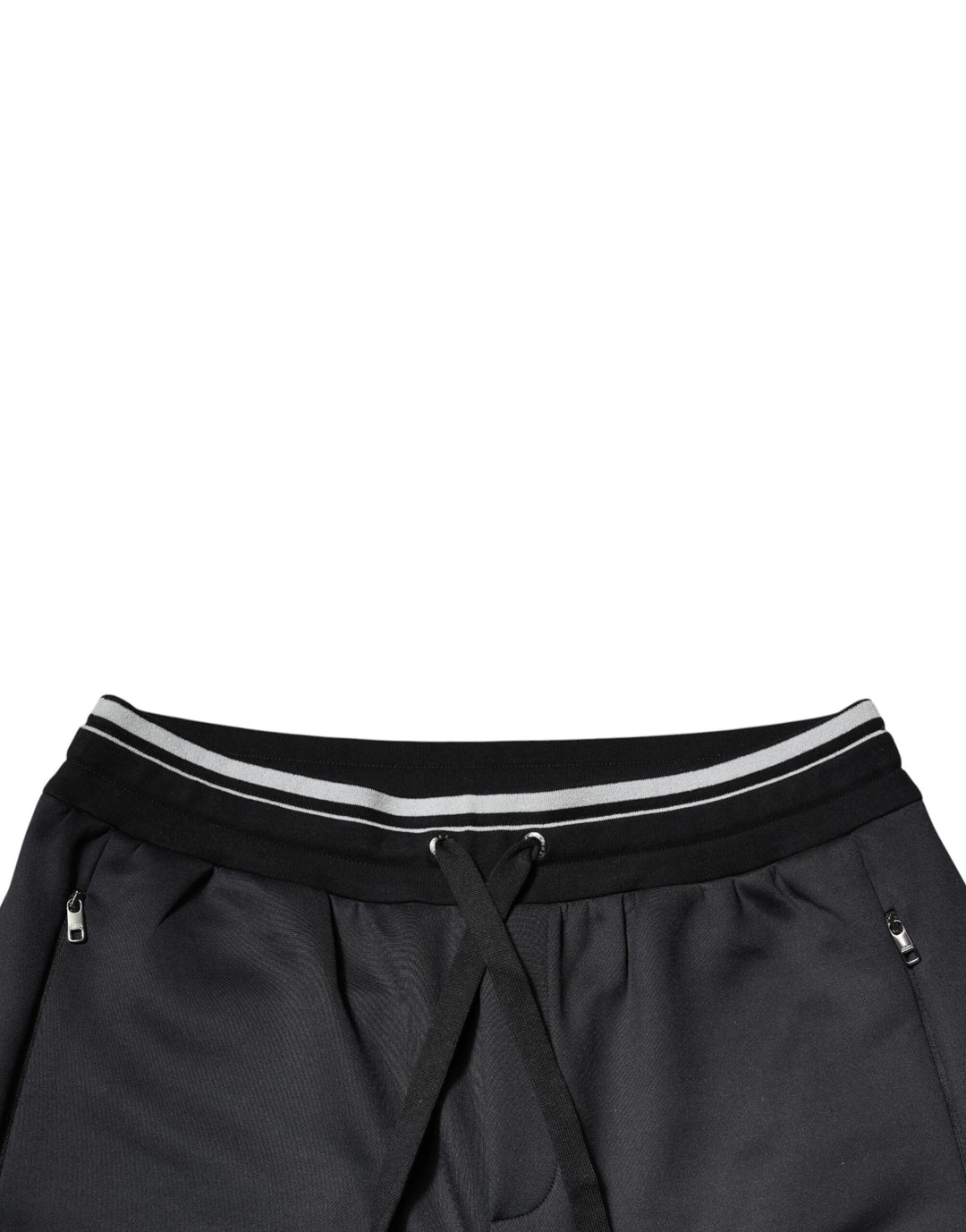 Dolce &amp; Gabbana Black Polyester Logo Jogger Pants by Dolce &amp; Gabbana outlet now on sale