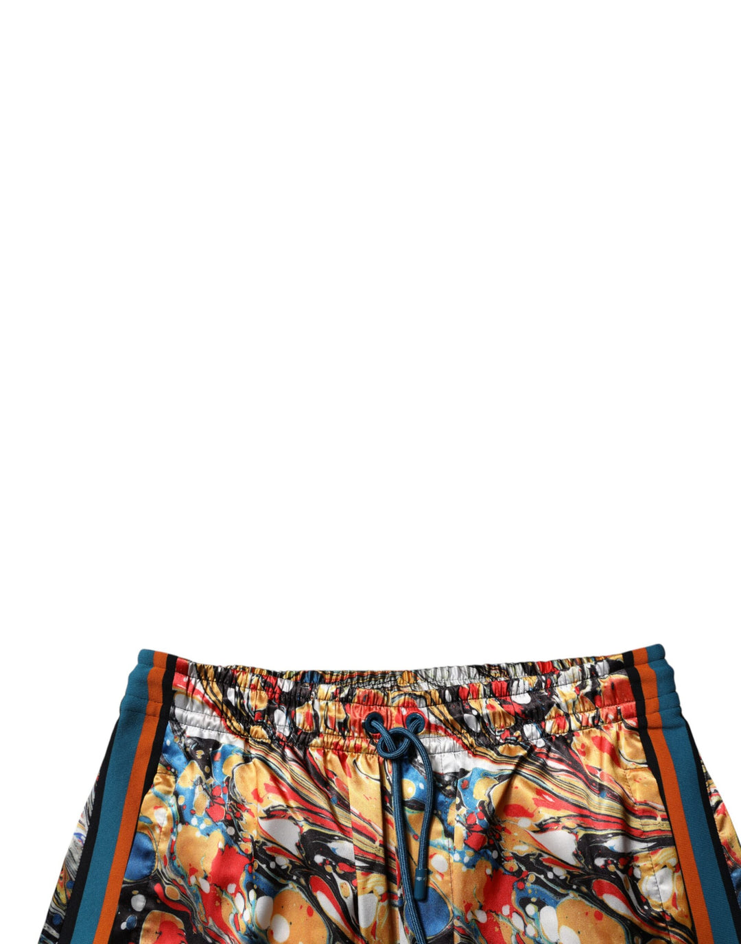 Dolce &amp; Gabbana Sample Sale Dolce &amp; Gabbana Multicolor Marble Satin Men Tracksuit Pants - | Designer outlet