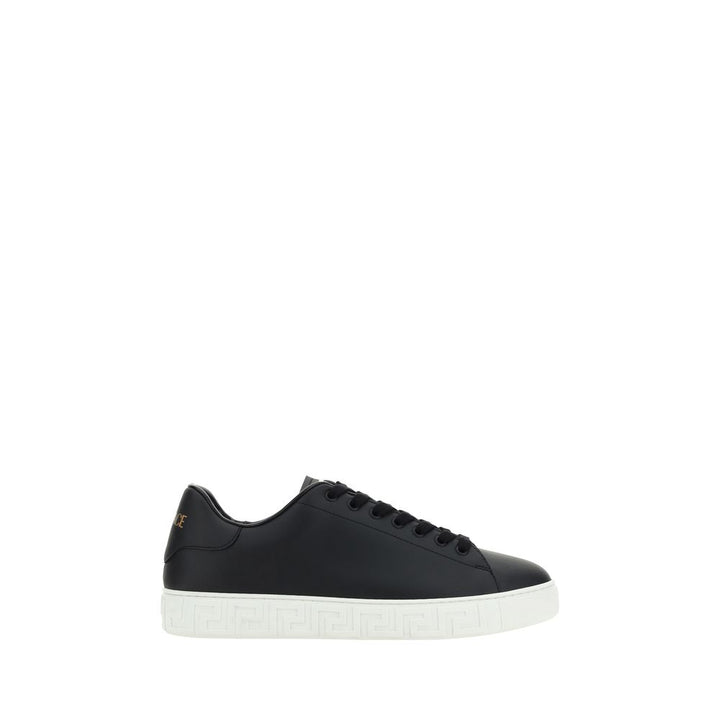 Versace Black Rubber Low Top Sneakers
