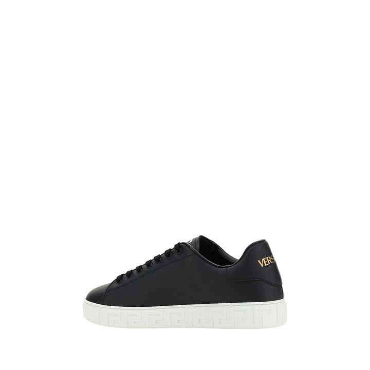Versace Black Rubber Low Top Sneakers