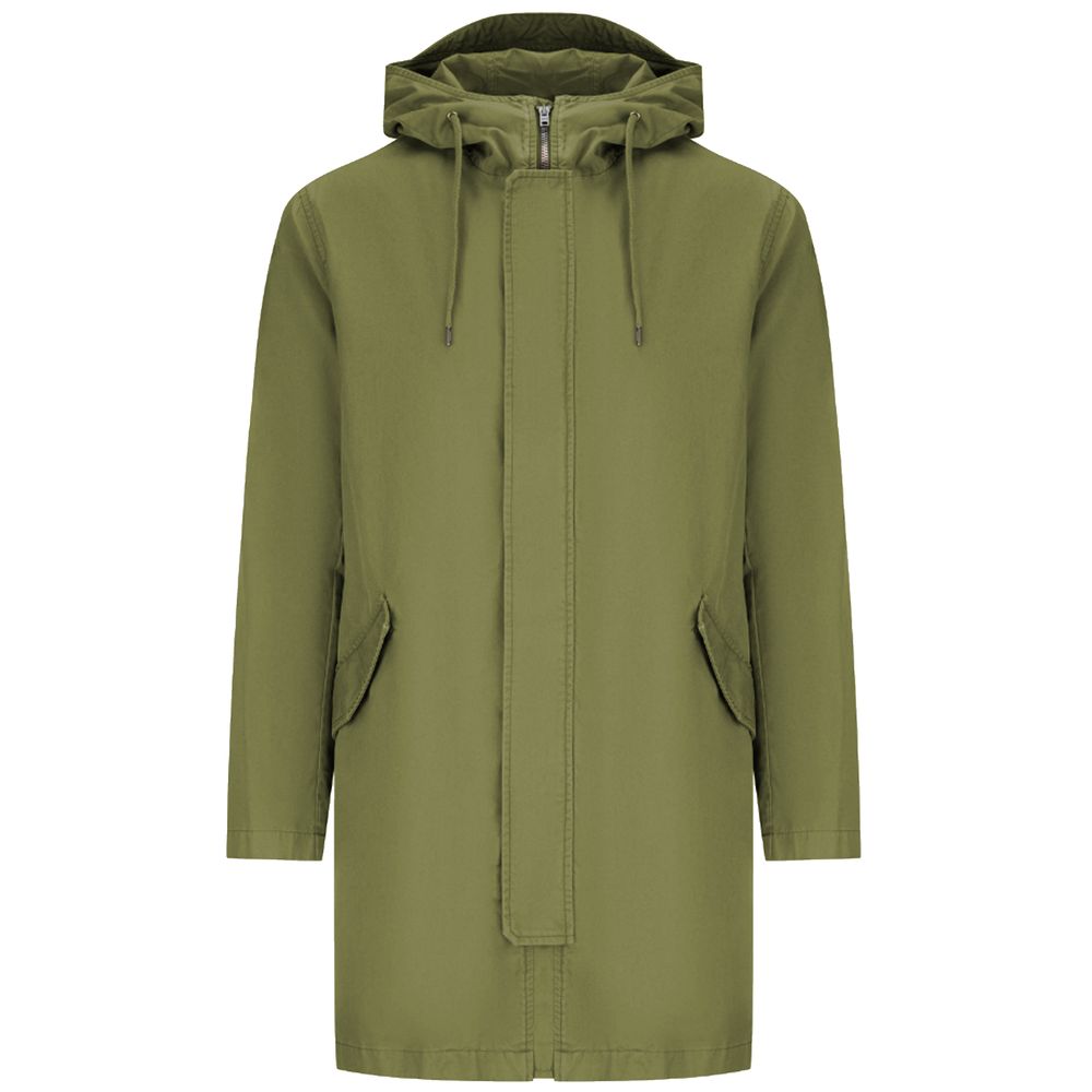 Herno Green Cotton Jacket