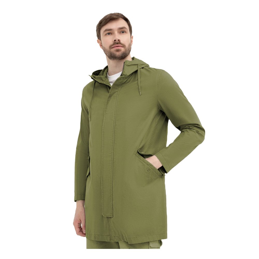 Herno Green Cotton Jacket