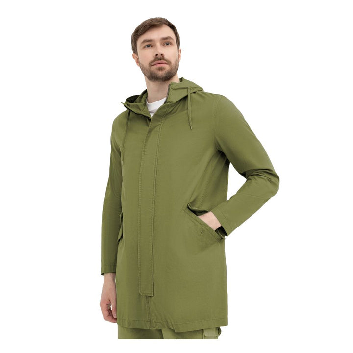 Herno Green Cotton Jacket