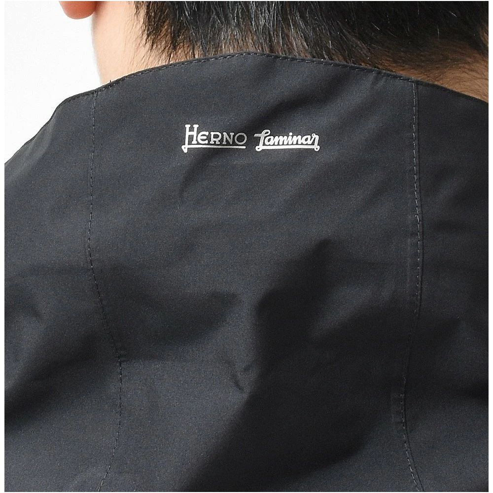 Herno Black Nylon Jacket