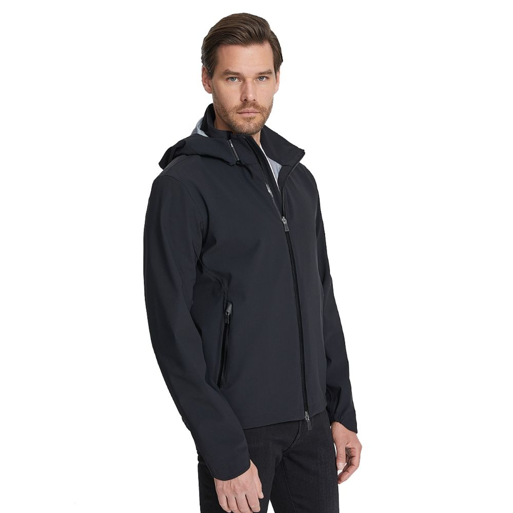 Herno Black Nylon Jacket