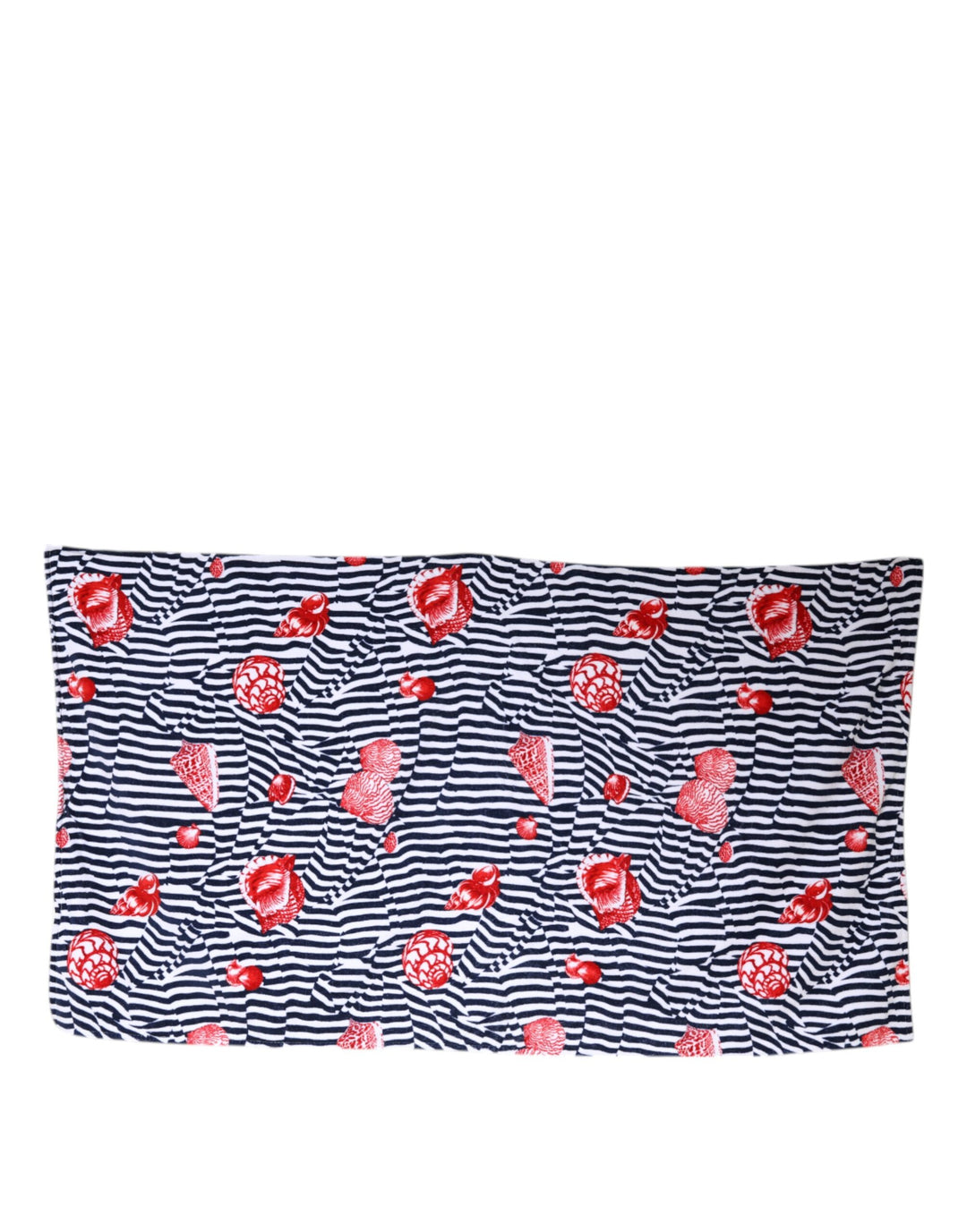 Dolce &amp; Gabbana Sample Sale Dolce &amp; Gabbana Multicolor Stripes Seashells Beach Towel - | Designer outlet