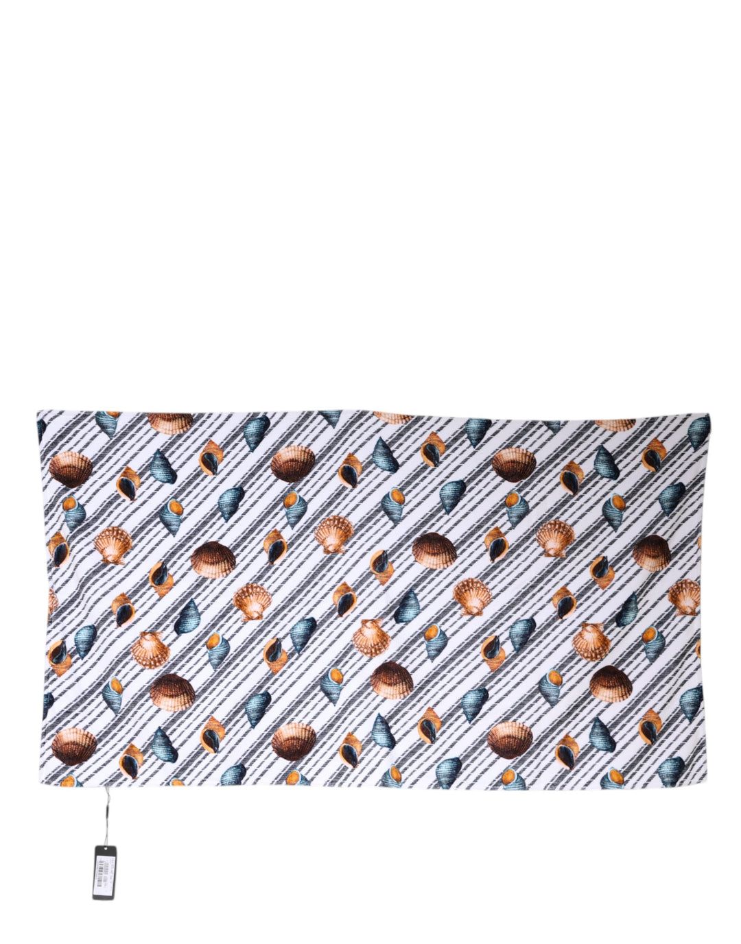 Dolce &amp; Gabbana Sample Sale Dolce &amp; Gabbana Multicolor Stripes Seashells Beach Towel - | Designer outlet