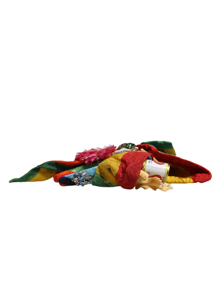 Dolce &amp; Gabbana Sample Sale Dolce &amp; Gabbana Multicolor Floral Crystal Embellished Diadem Headband - | Designer outlet