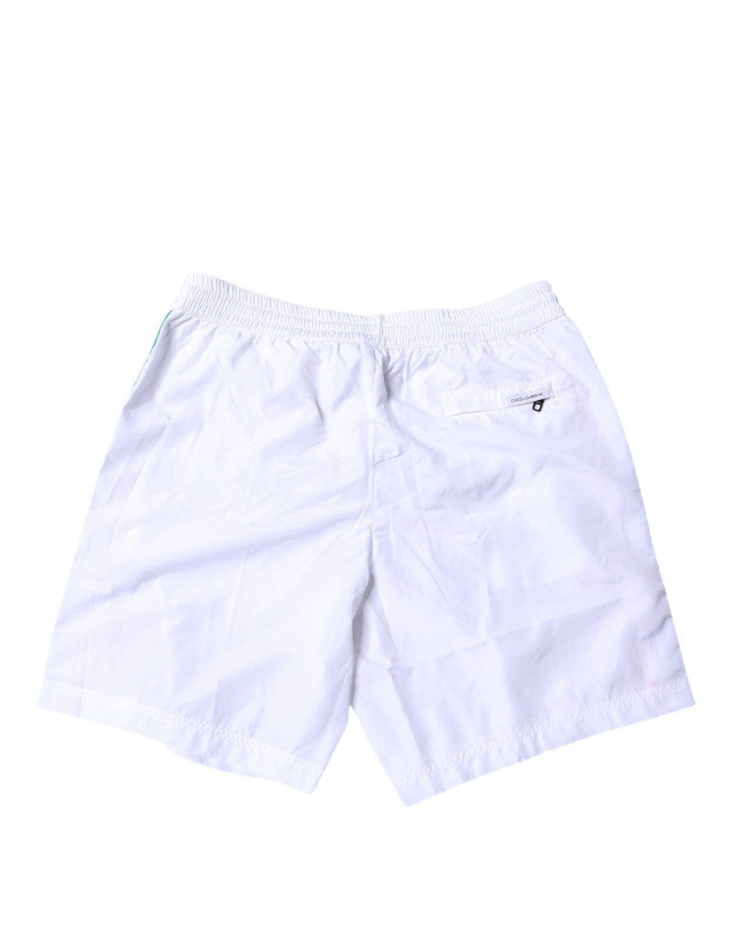 Dolce &amp; Gabbana Sample Sale Dolce &amp; Gabbana White Stripes Beachwear Shorts 2 Pc Swimwear - | Designer outlet
