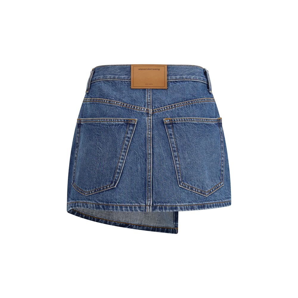 Alexander Wang Denim Miniskirt