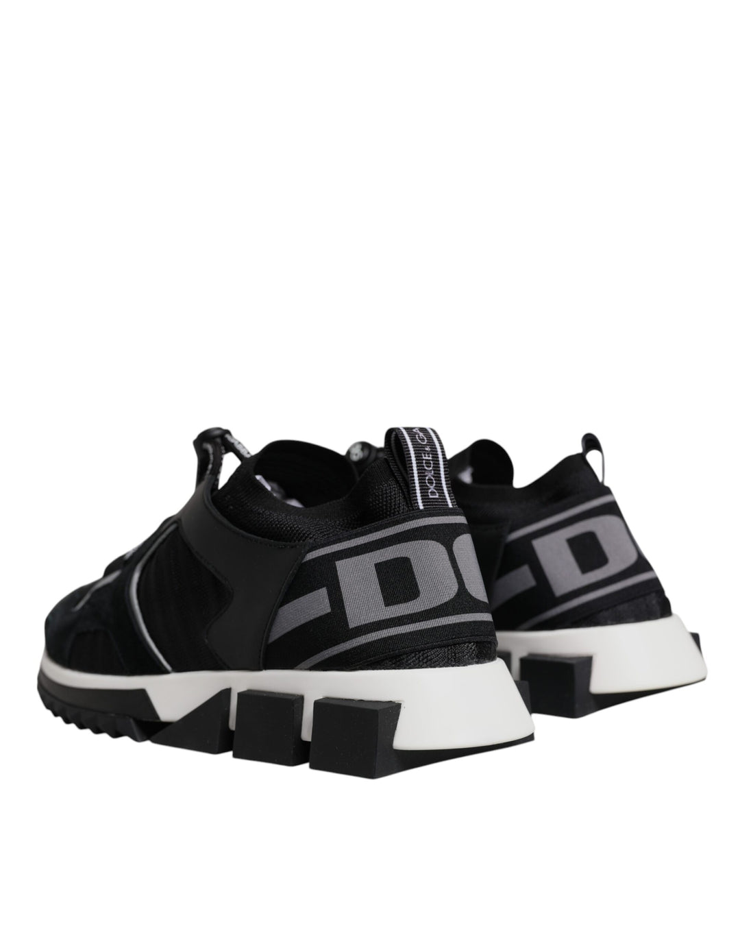 Dolce & Gabbana Black Mesh Sorrento Trekking Sneakers Shoes by Dolce & Gabbana outlet now on sale