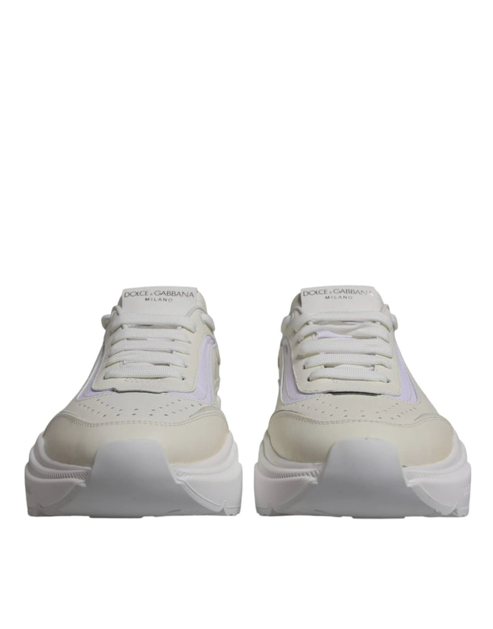 Dolce &amp; Gabbana White Daymaster Low Top Sneakers Shoes by Dolce &amp; Gabbana outlet now on sale